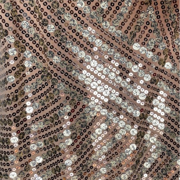 Caché Golden Sequin Sleeveless Tank Top - Picture 3 of 3